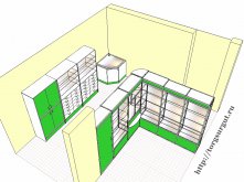 Торговая мебель для аптек